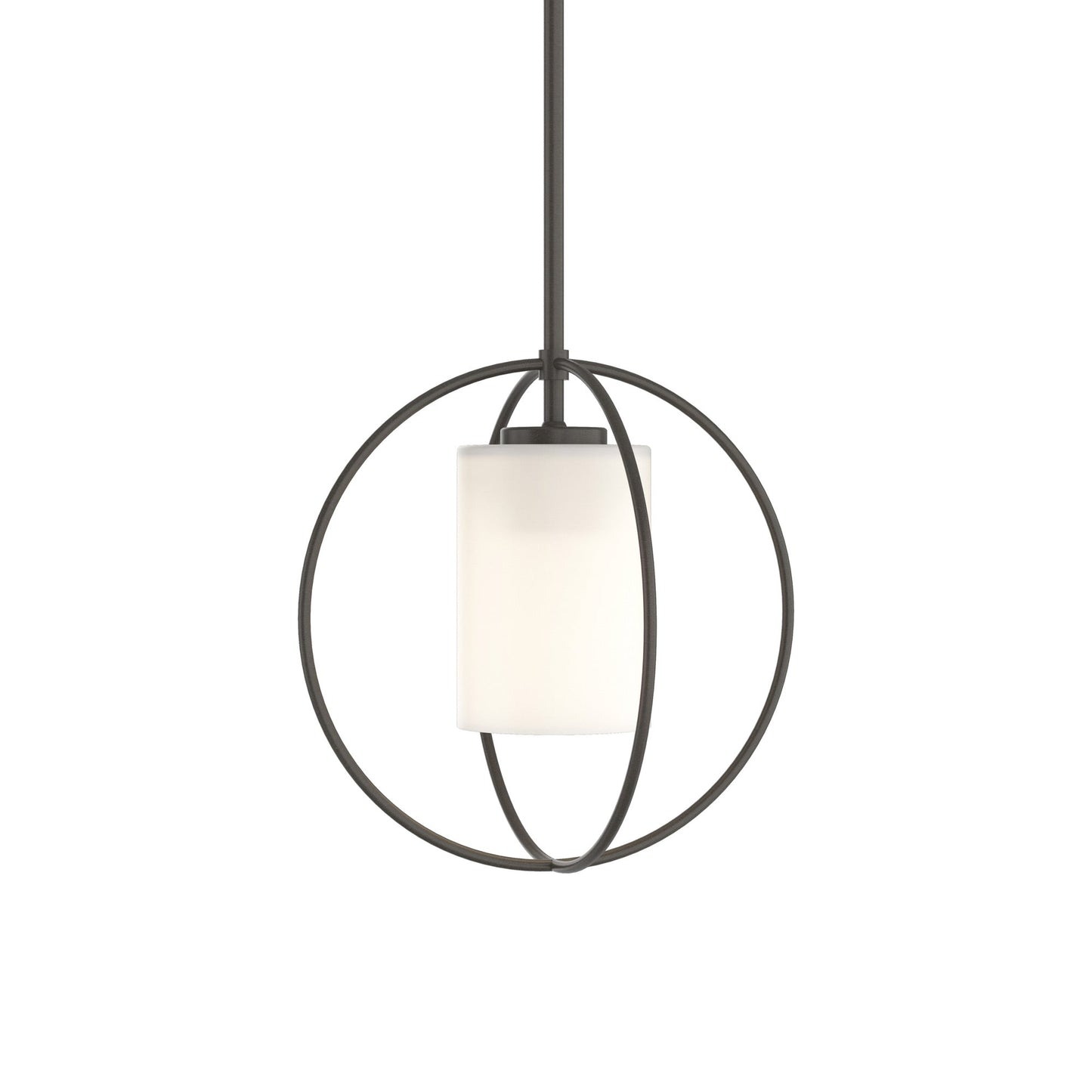 Rhythm Pendant Light in Dark Smoke (Opal Glass).