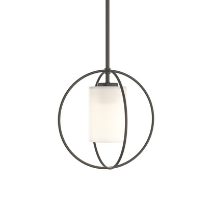Rhythm Pendant Light in Dark Smoke (Opal Glass).