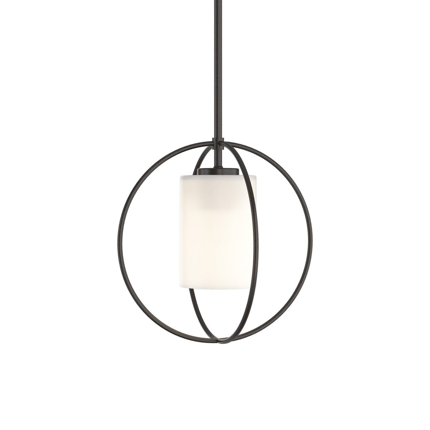 Rhythm Pendant Light in Oil Rubbed Bronze (Opal Glass).