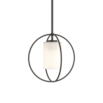 Rhythm Pendant Light in Oil Rubbed Bronze (Opal Glass).