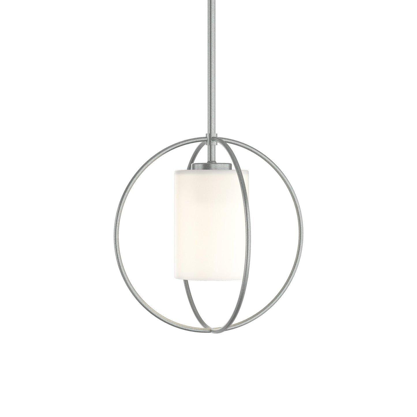 Rhythm Pendant Light in Vintage Platinum (Opal Glass).