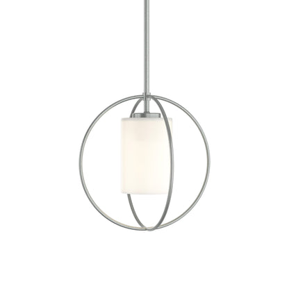 Rhythm Pendant Light in Vintage Platinum (Opal Glass).