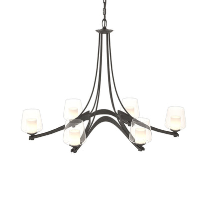 Ribbon Oval Chandelier.