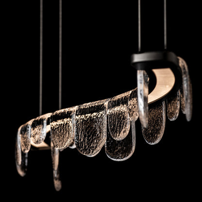 Riverbed LED Pendant Light in Detail.