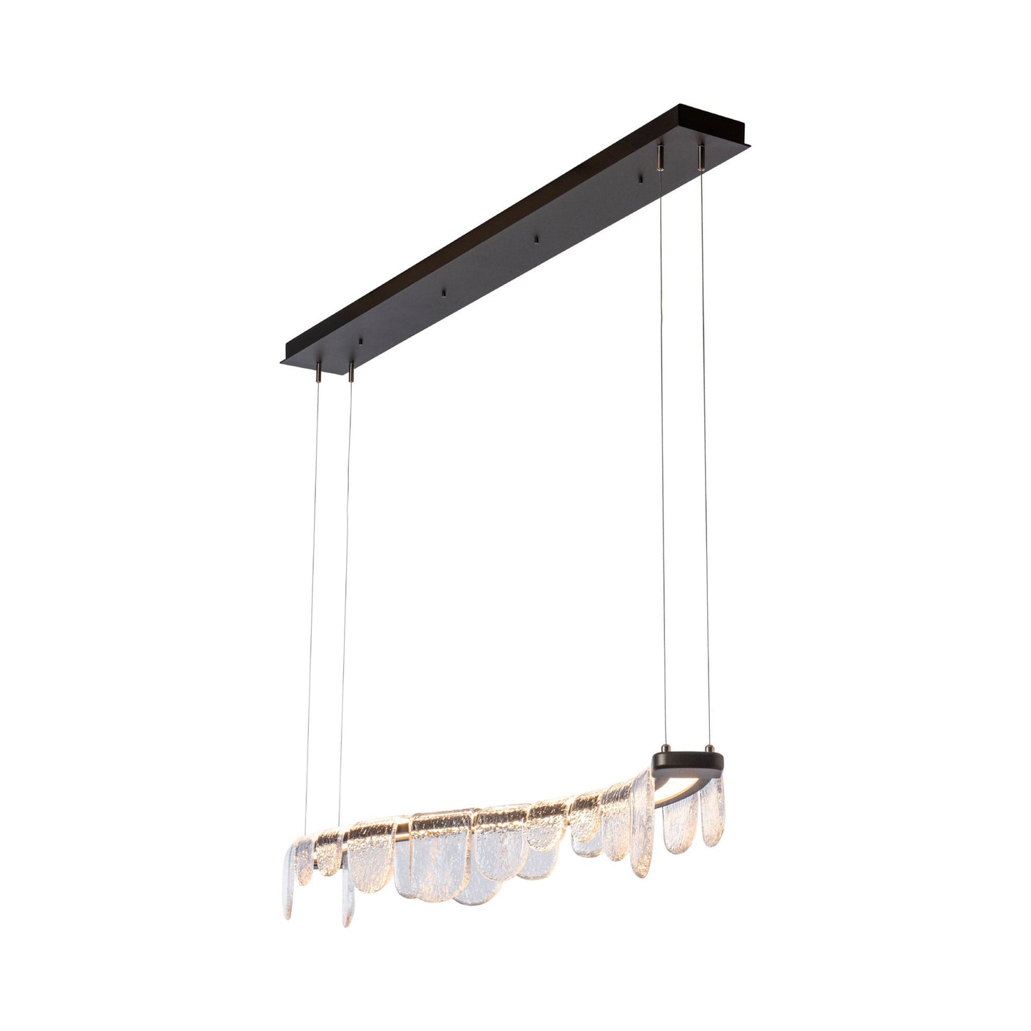 Riverbed LED Pendant Light in Detail.