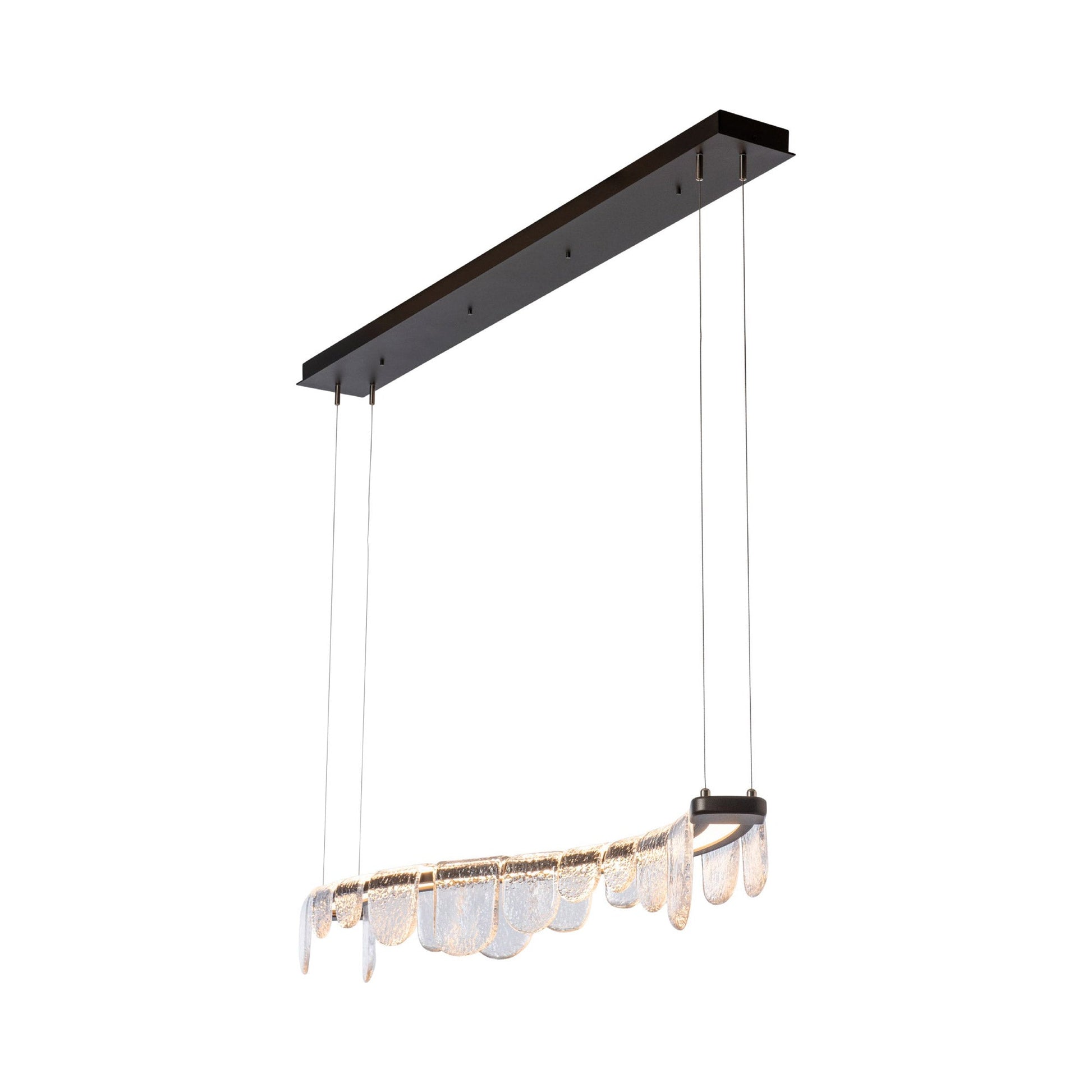 Riverbed LED Pendant Light in Detail.