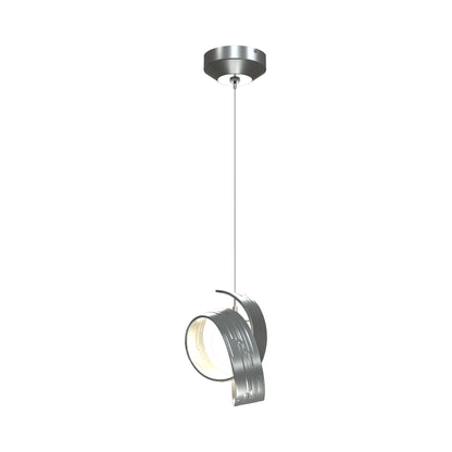 Riza Mini Pendant Light in Vintage Platinum.