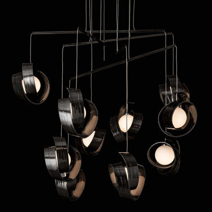 Riza Mobile Pendant Light in Detail.