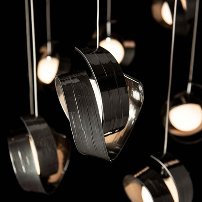 Riza Mobile Pendant Light in Detail.