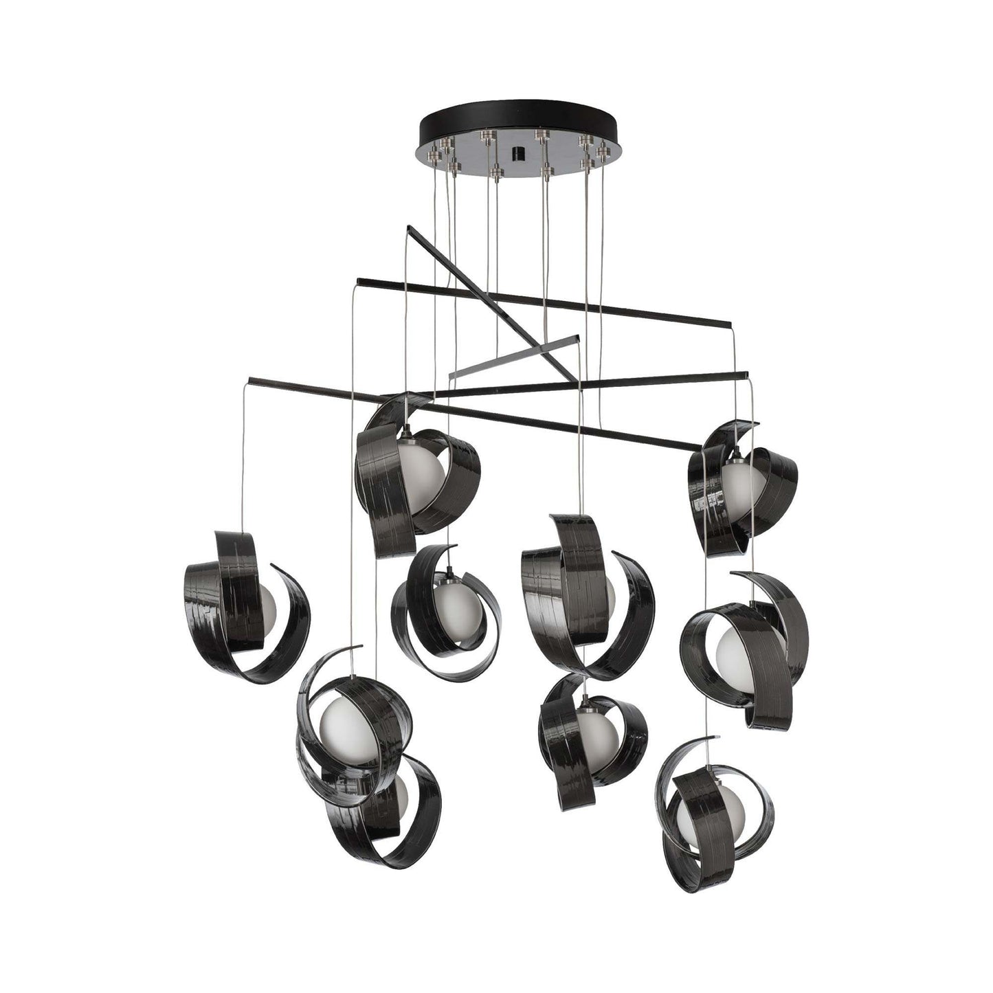 Riza Mobile Pendant Light in Detail.
