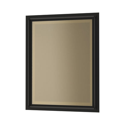 Rook Beveled Mirror in Black.