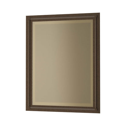 Rook Beveled Mirror in Bronze.