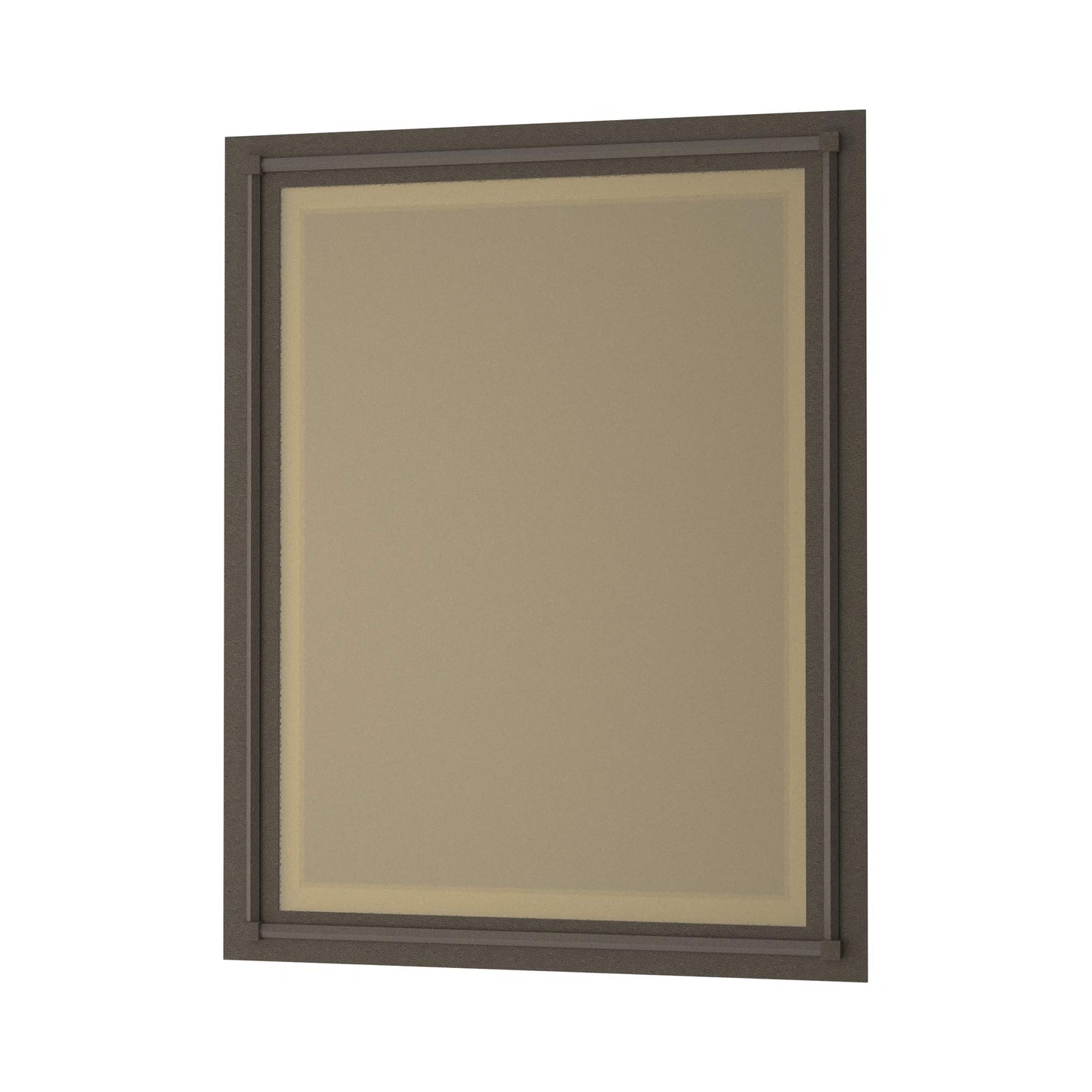 Rook Beveled Mirror in Dark Smoke.