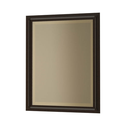 Rook Beveled Mirror in Oil Rubbed Bronze.