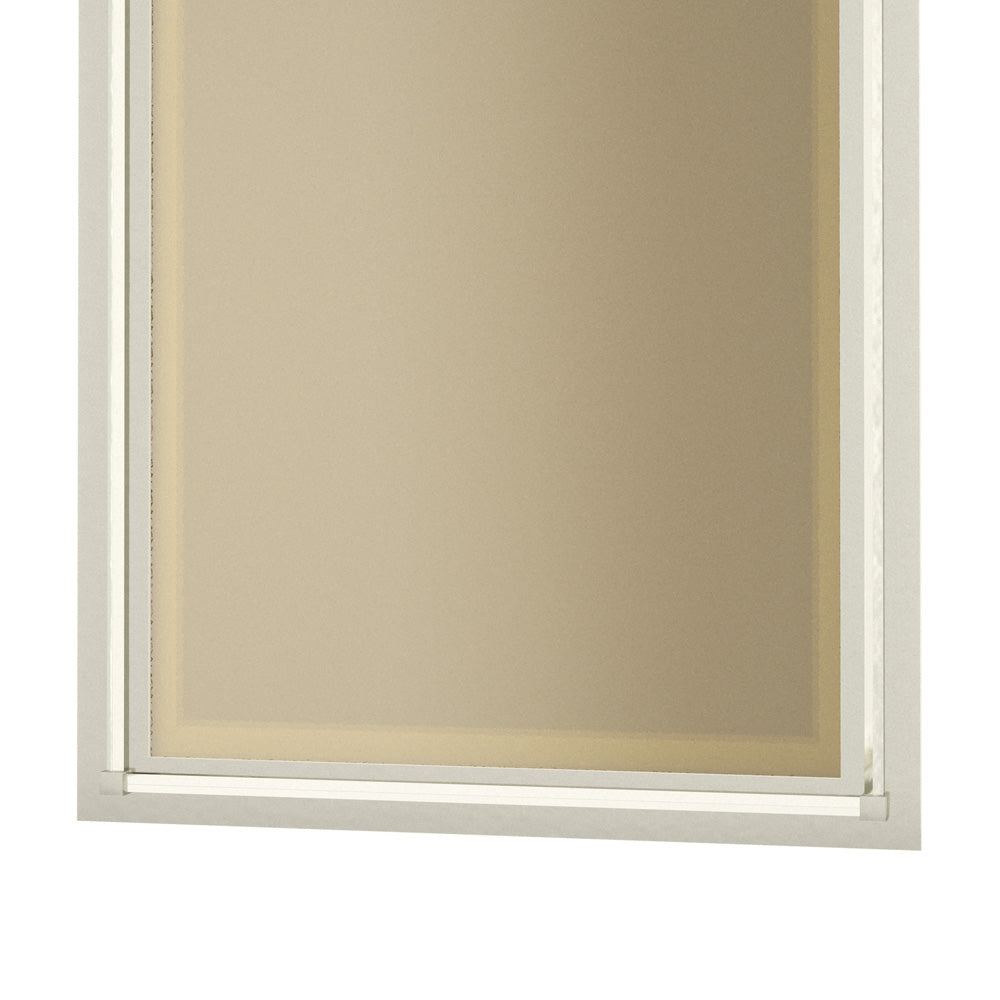 Rook Beveled Mirror in Detail.