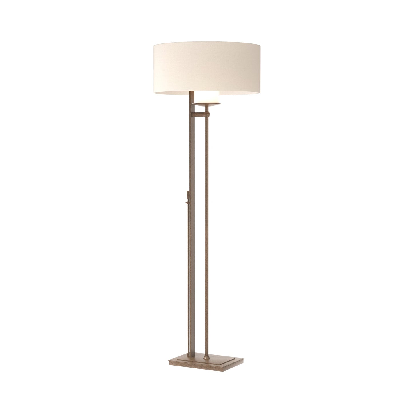 Rook Floor Lamp in Bronze (Flax).