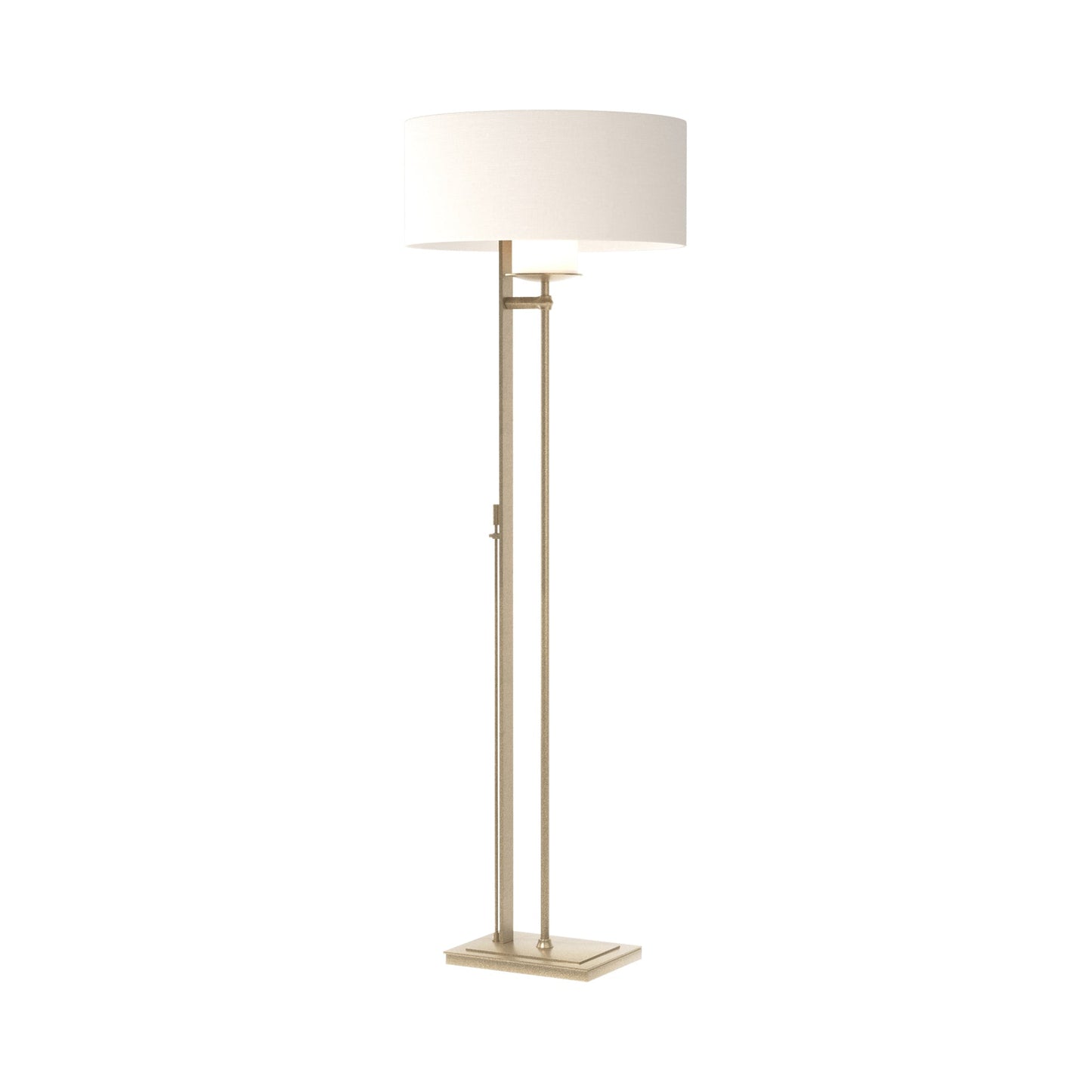 Rook Floor Lamp in Soft Gold (Natural Anna).