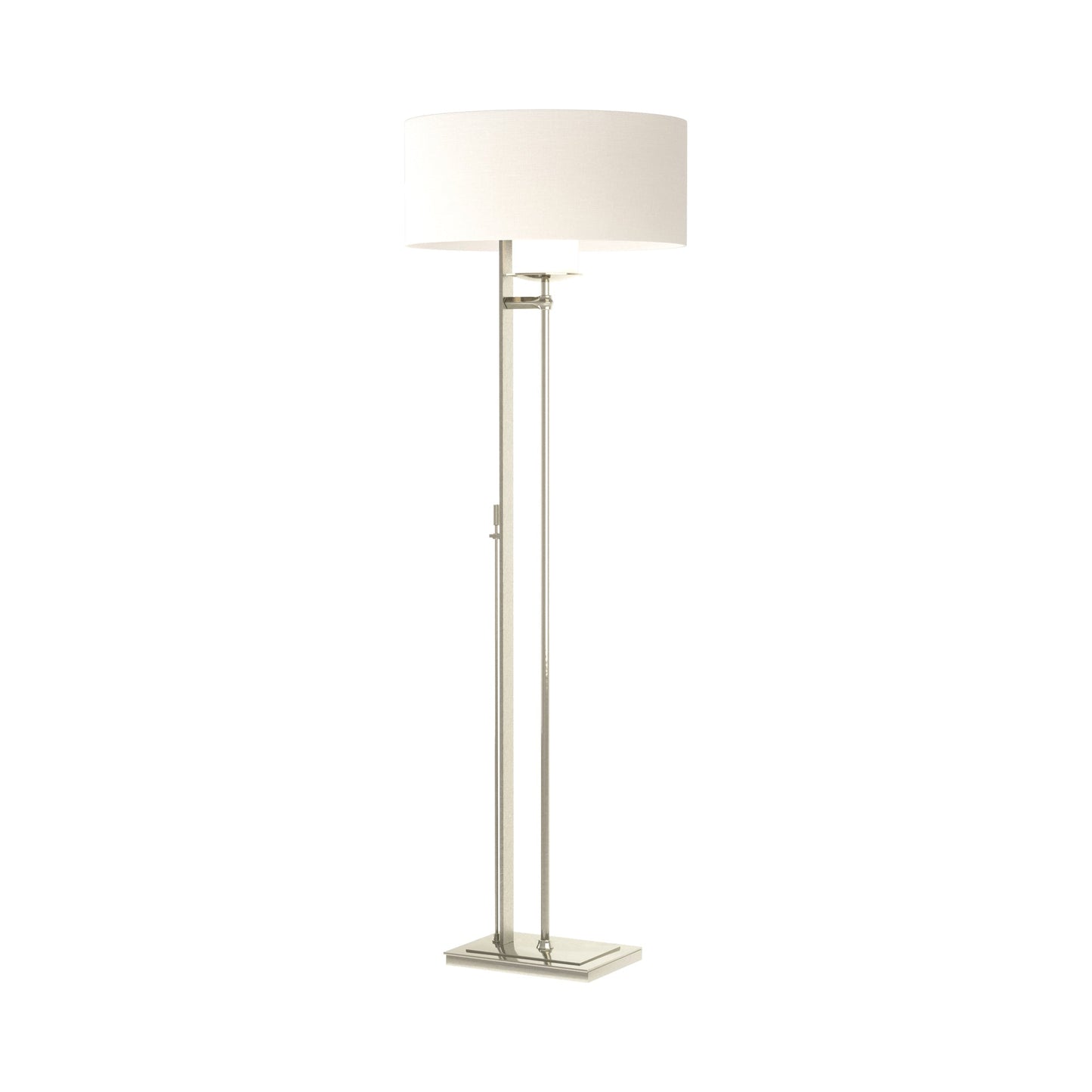 Rook Floor Lamp in Sterling (Natural Anna).