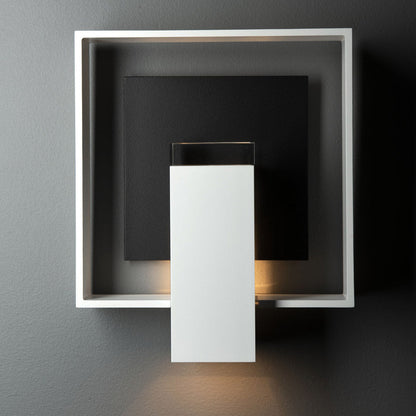 Shadow Box Dark Sky Outdoor Wall Light in Detail.