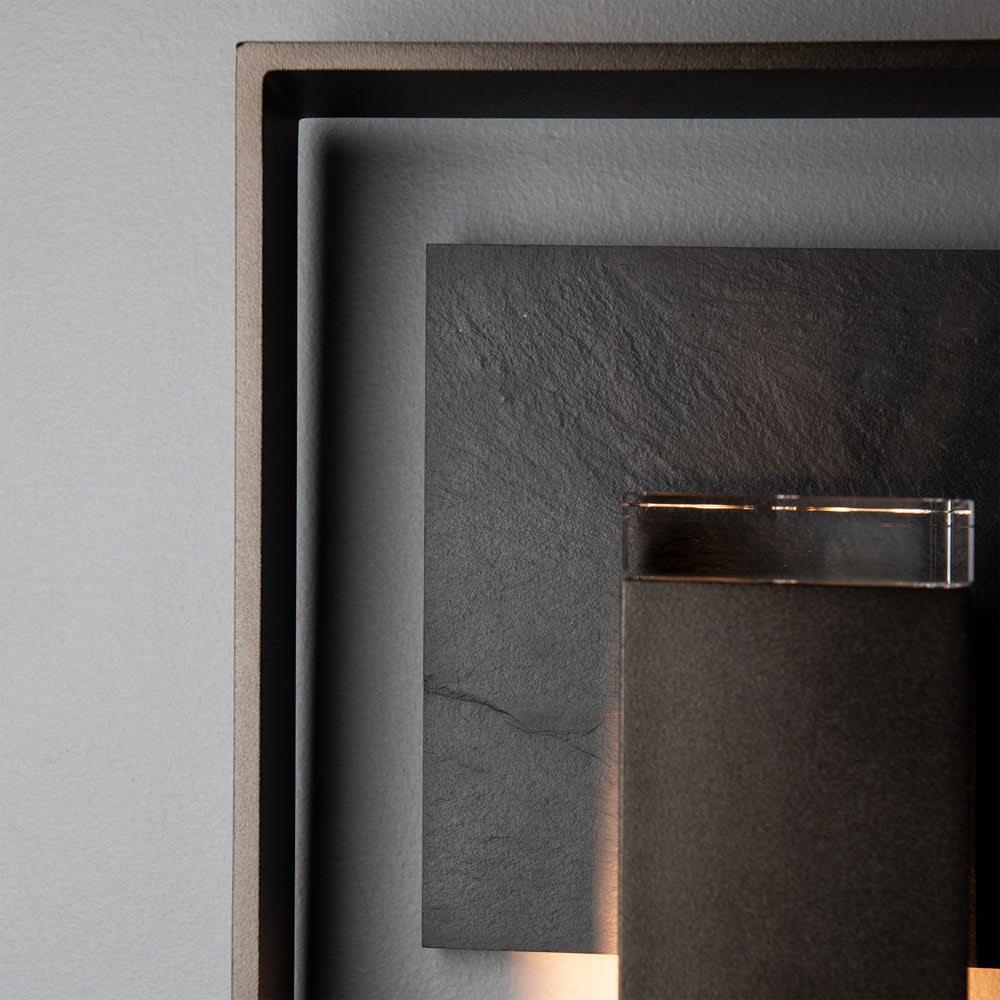 Shadow Box Dark Sky Outdoor Wall Light in Detail.