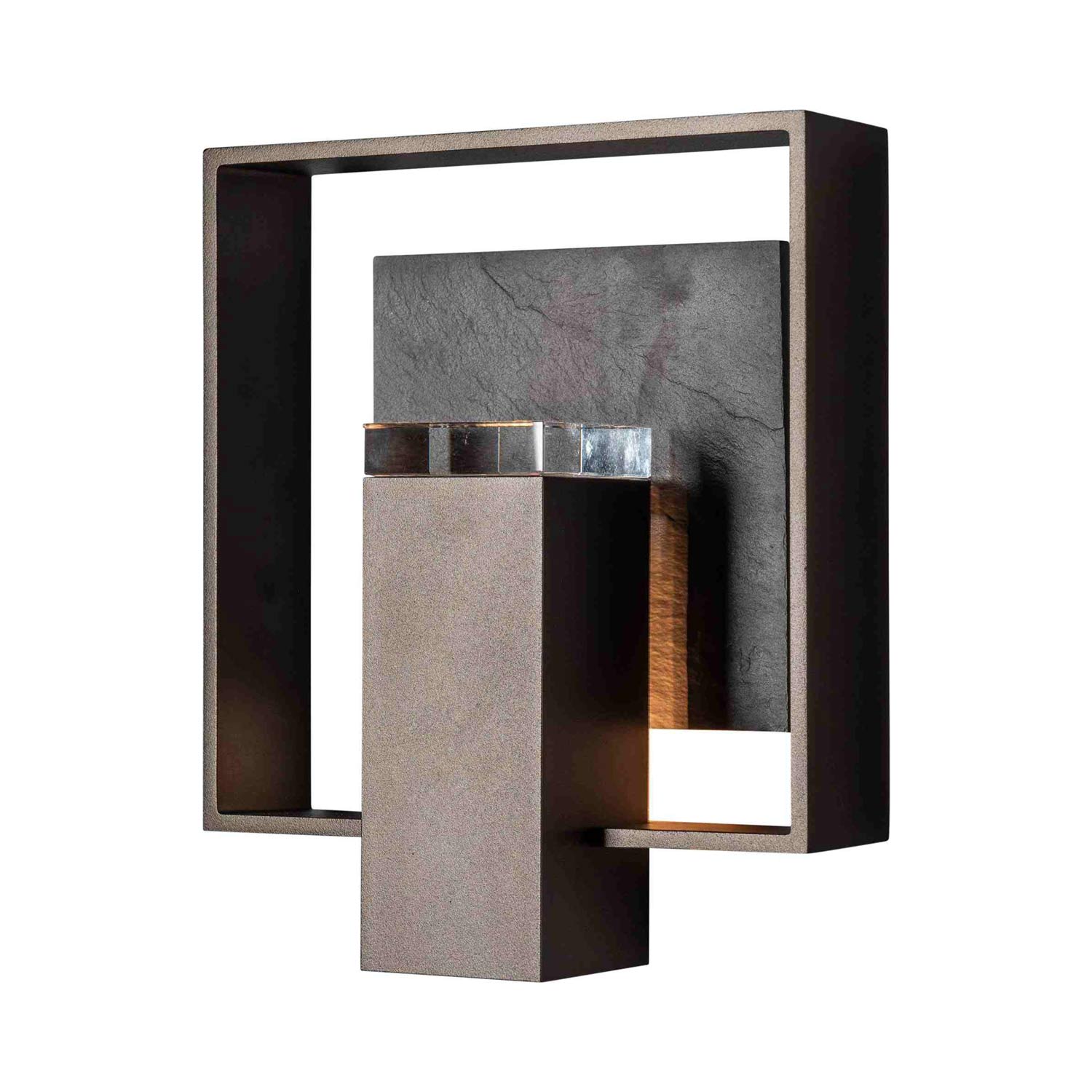 Shadow Box Dark Sky Outdoor Wall Light in Detail.