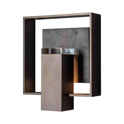 Shadow Box Dark Sky Outdoor Wall Light in Detail.