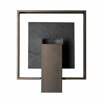 Shadow Box Dark Sky Outdoor Wall Light in Detail.