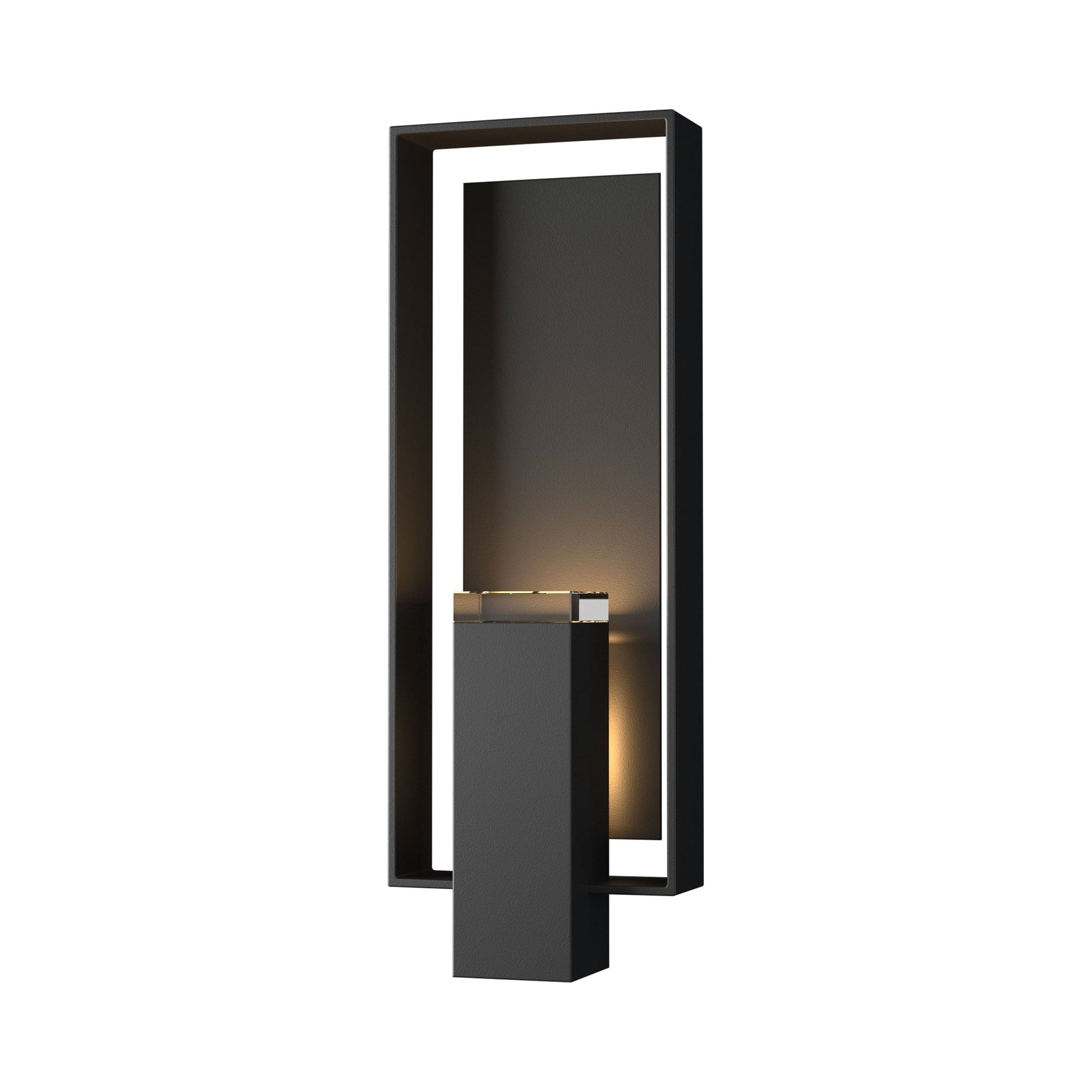 Shadow Box Outdoor Vertical Wall Light.