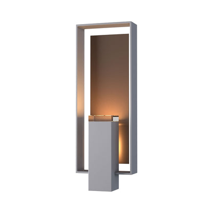 Shadow Box Outdoor Vertical Wall Light in Coastal Burnished Steel/Coastal Bronze (Standard).