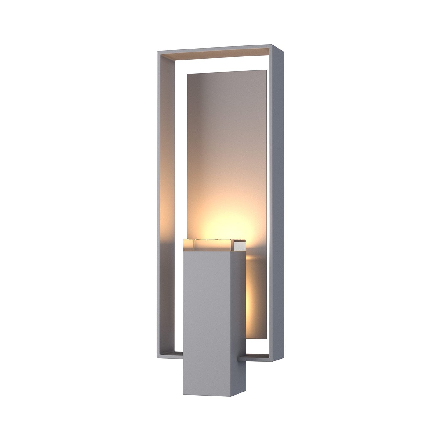 Shadow Box Outdoor Vertical Wall Light in Coastal Burnished Steel/Coastal Burnished Steel (Standard).