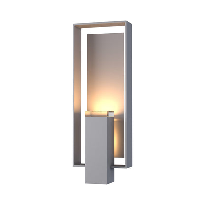 Shadow Box Outdoor Vertical Wall Light in Coastal Burnished Steel/Coastal Burnished Steel (Standard).