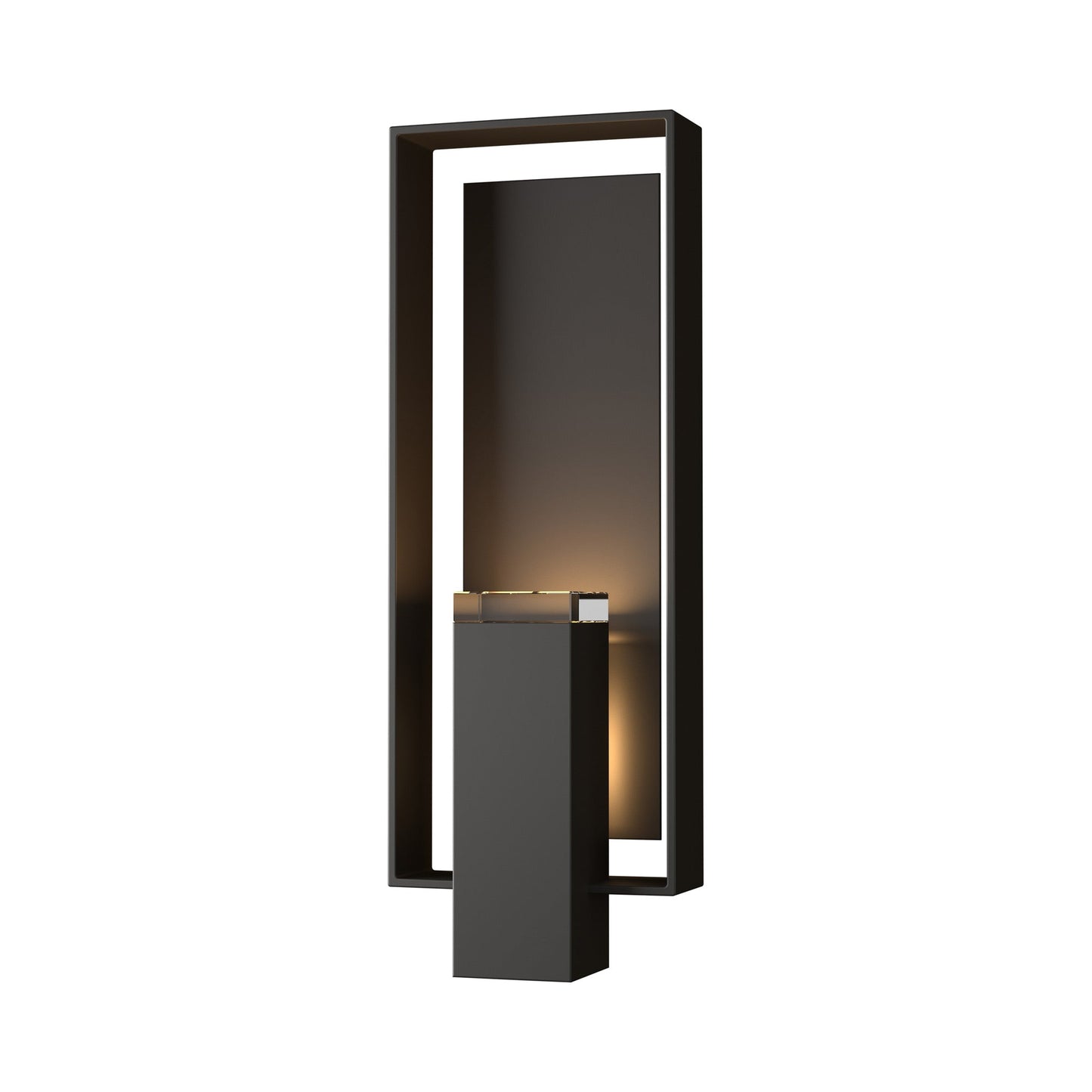 Shadow Box Outdoor Vertical Wall Light in Coastal Oil Rubbed Bronze/Coastal Oil Rubbed Bronze (Standard).
