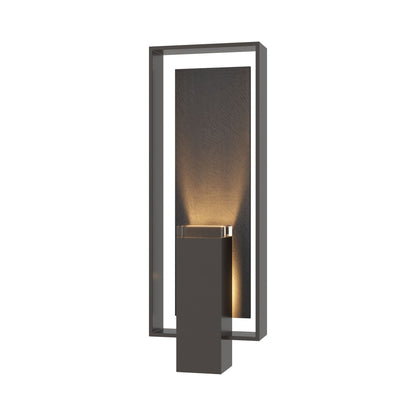 Shadow Box Outdoor Vertical Wall Light in Oil Rubbed Bronze/Slate (Standard).