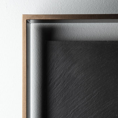 Shadow Box Outdoor Vertical Wall Light in Detail.