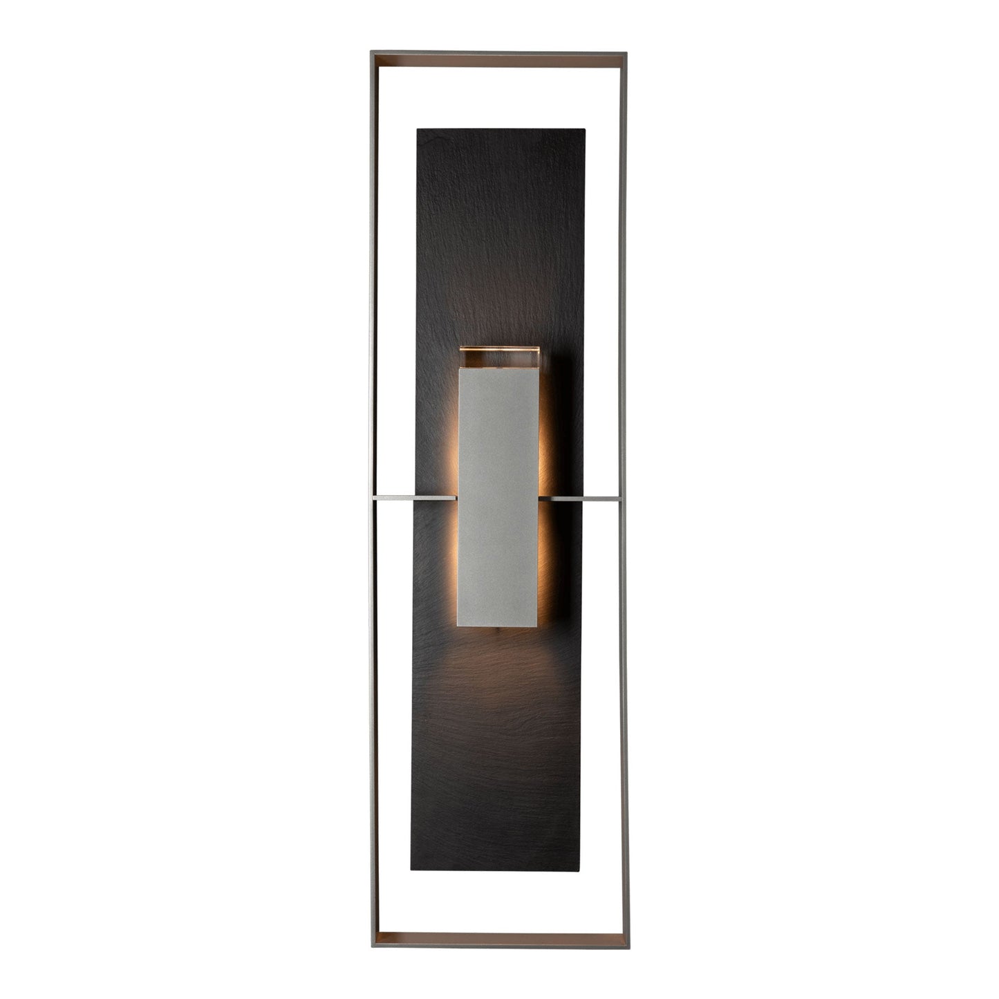 Shadow Box Tall Dark Sky Outdoor Wall Light.