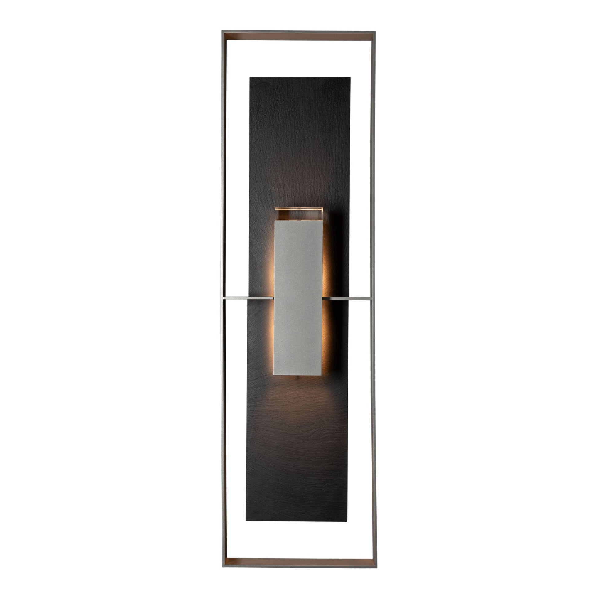 Shadow Box Tall Dark Sky Outdoor Wall Light.