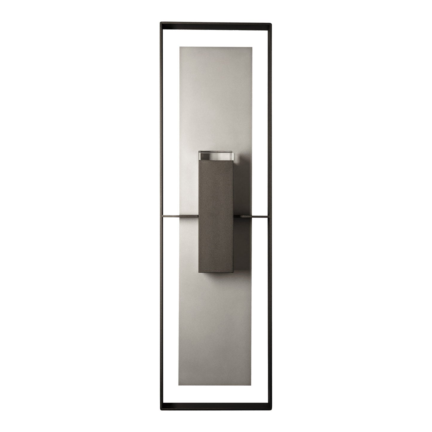 Shadow Box Tall Dark Sky Outdoor Wall Light in Detail.