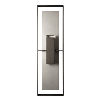 Shadow Box Tall Dark Sky Outdoor Wall Light in Detail.