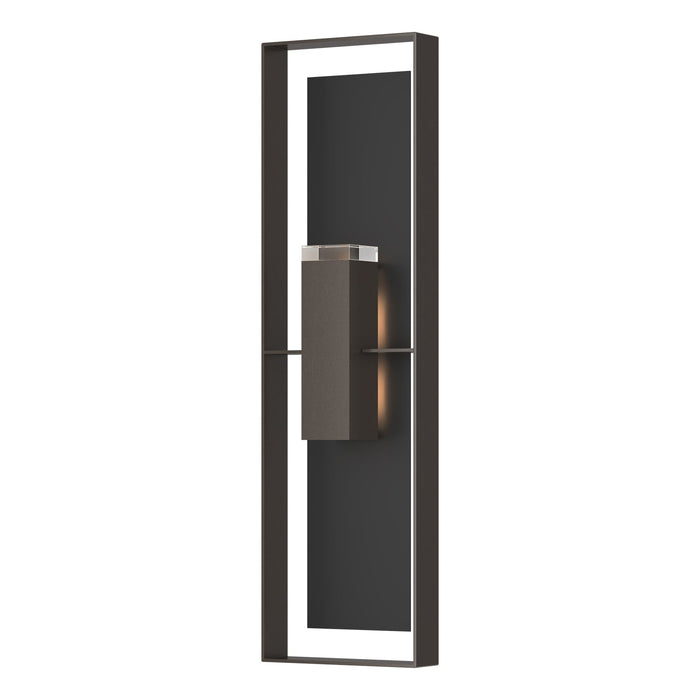 Shadow Box Tall Outdoor Wall Light in Oil Rubbed Bronze/Black (Large).