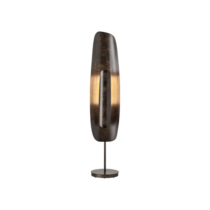 Shield LED Floor Lamp in Dark Smoke/Dark Smoke.