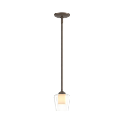 Simple Mini Pendant Light in Bronze.