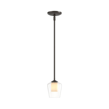 Simple Mini Pendant Light in Oil Rubbed Bronze.