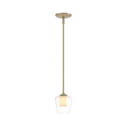 Simple Mini Pendant Light in Soft Gold.