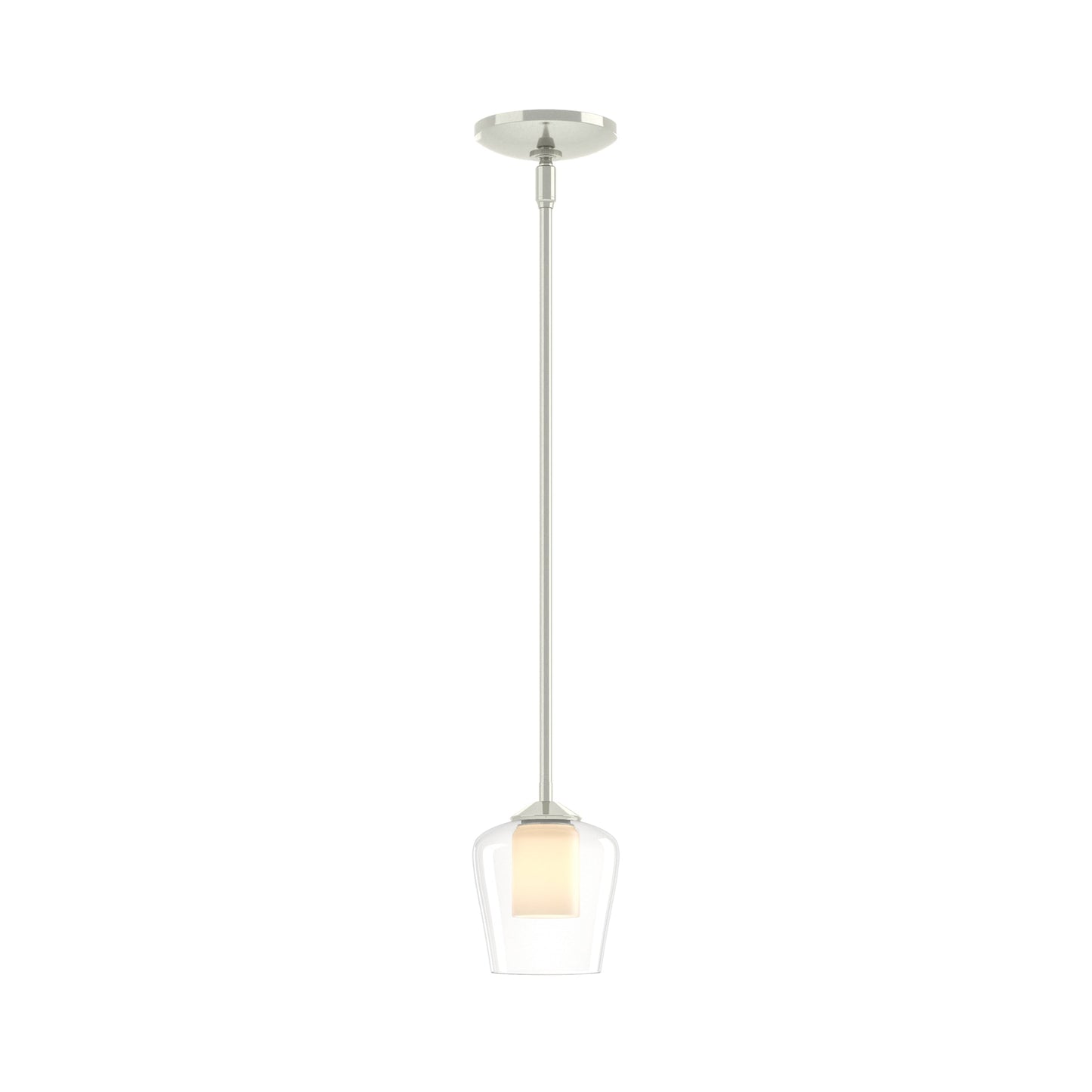 Simple Mini Pendant Light in Sterling.
