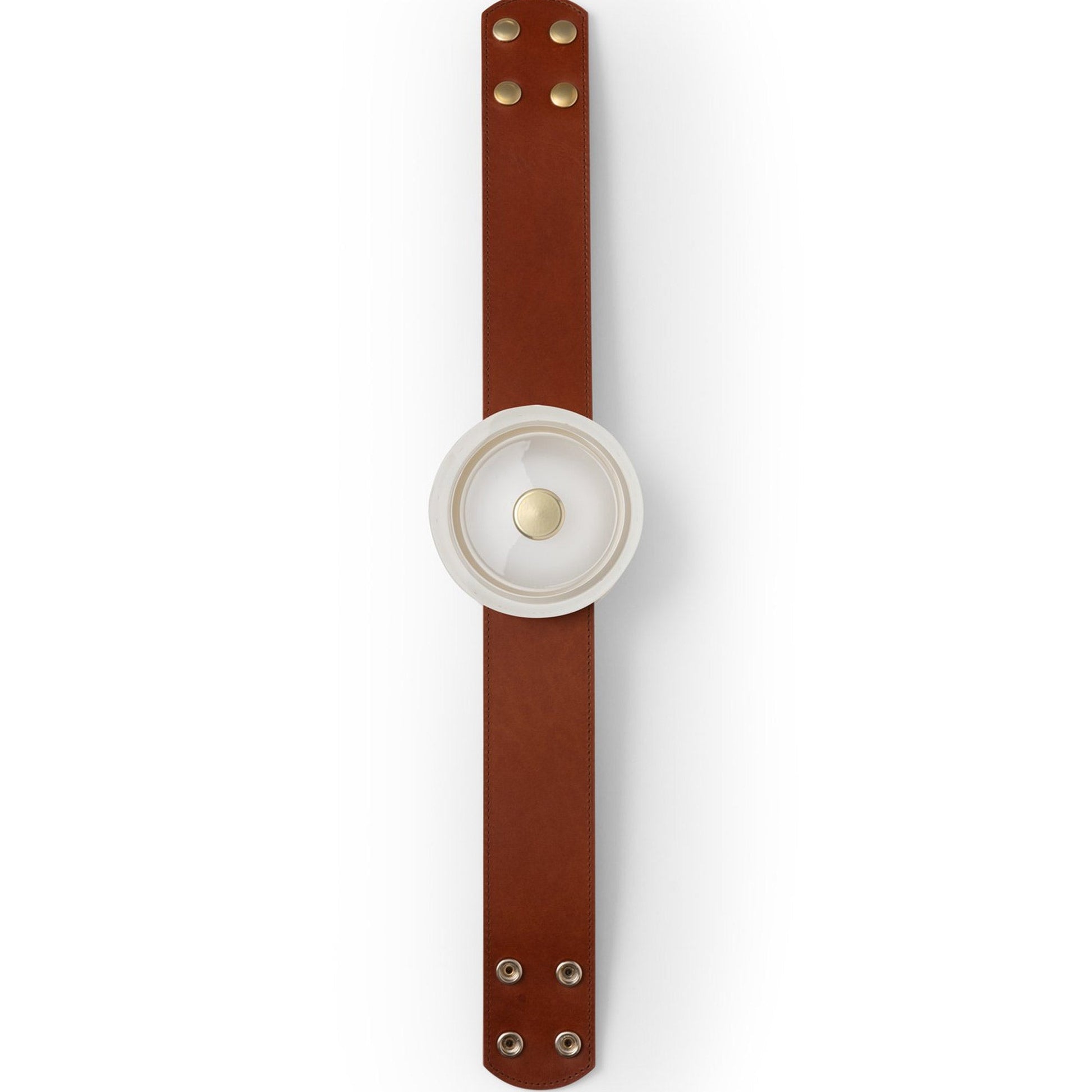 Snaps Metal Cone LED Module with Extension Strap in Detail.