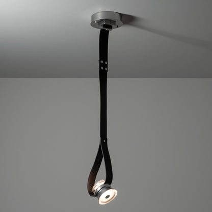 Snaps Single Metal Cone 45-Degree LED Pendant Light in Detail.