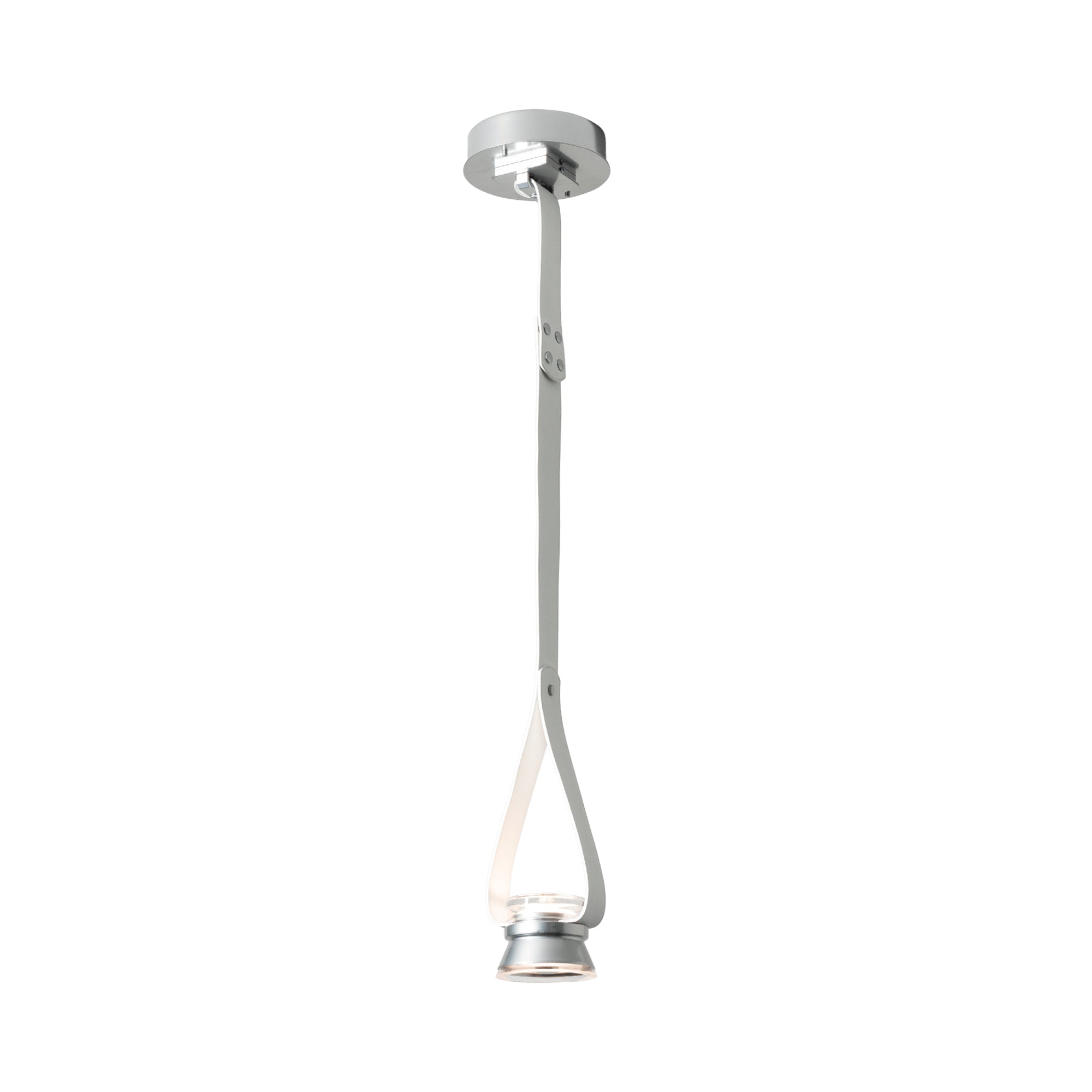 Snaps Single Metal Cone Down Light LED Pendant Light.