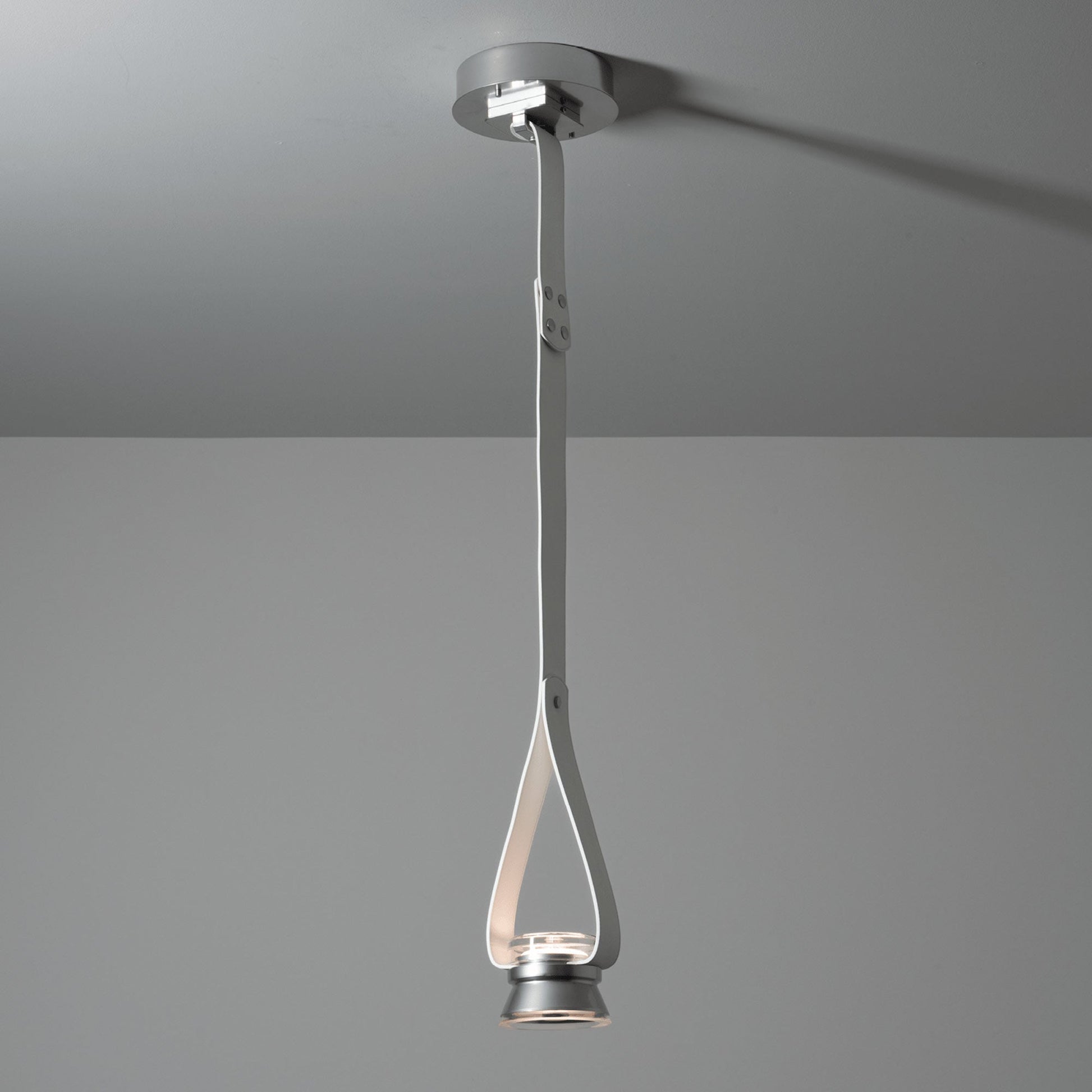 Snaps Single Metal Cone Down Light LED Pendant Light in Detail.