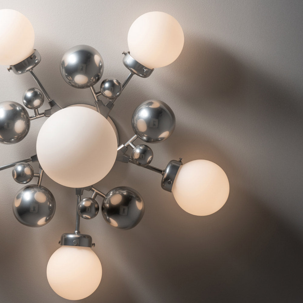 Sprig Multi-Light Semi Flush Mount Ceiling Light in Detail.