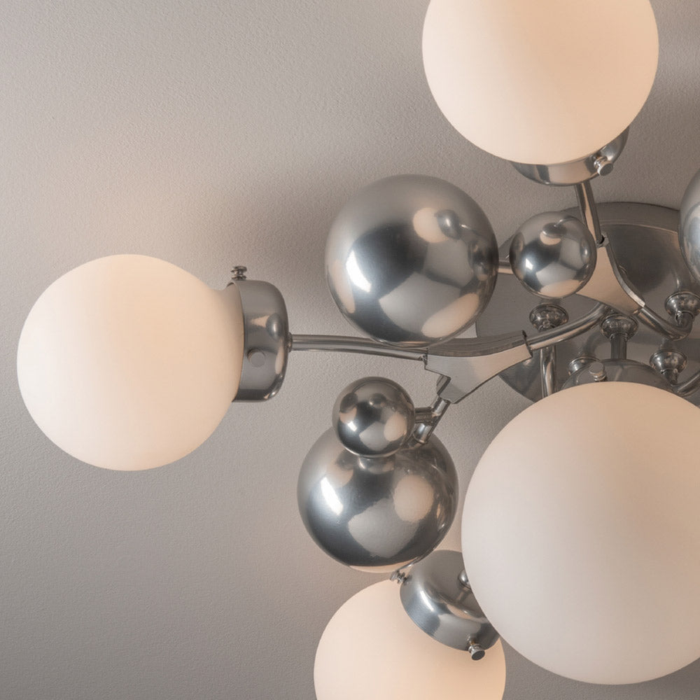 Sprig Multi-Light Semi Flush Mount Ceiling Light in Detail.